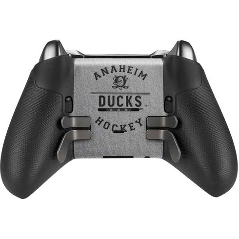 NHL Anaheim Ducks Black Text Xbox Elite Wireless Controller Series 2 Skin