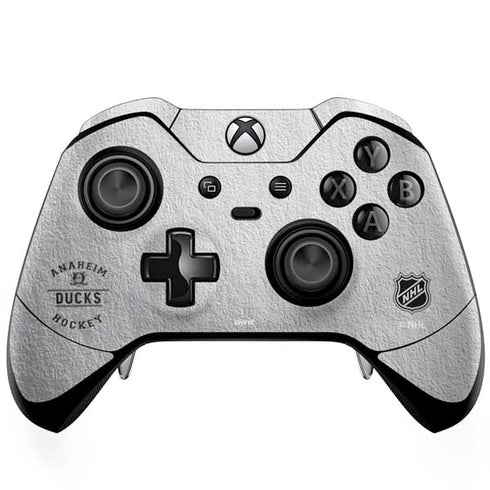 NHL Anaheim Ducks Black Text Xbox One Elite Controller Skin