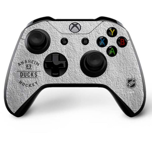 NHL Anaheim Ducks Black Text Xbox One X Bundle Skin