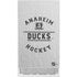 NHL Anaheim Ducks Black Text Xbox Series S Console Skin