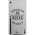 NHL Anaheim Ducks Black Text Xbox Series X Console Skin