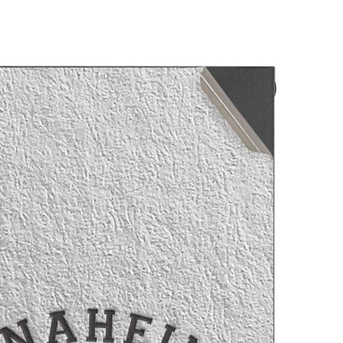 NHL Anaheim Ducks Black Text XBox Series X Digital Edition Console Skin