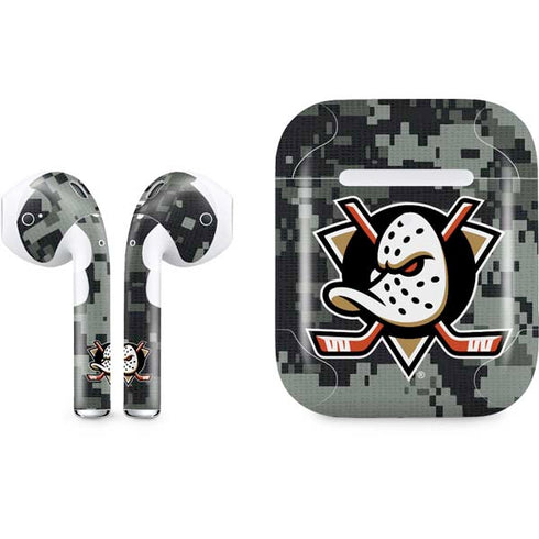 NHL Anaheim Ducks Camo Apple AirPods 2 Skin
