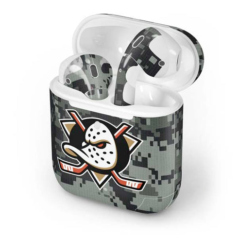 NHL Anaheim Ducks Camo Apple AirPods 2 Skin