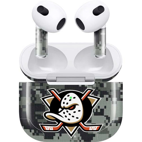 NHL Anaheim Ducks Camo Apple AirPods (3rd Gen 2021) Skin
