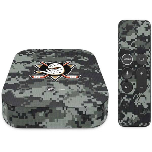 NHL Anaheim Ducks Camo Apple TV Skin