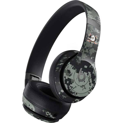 NHL Anaheim Ducks Camo Beats Solo 4 Wireless Headphones Skin