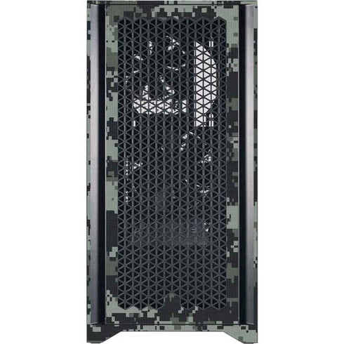 NHL Anaheim Ducks Camo Corsair 4000D Tempered Glass Mid-Tower ATX Case Skin