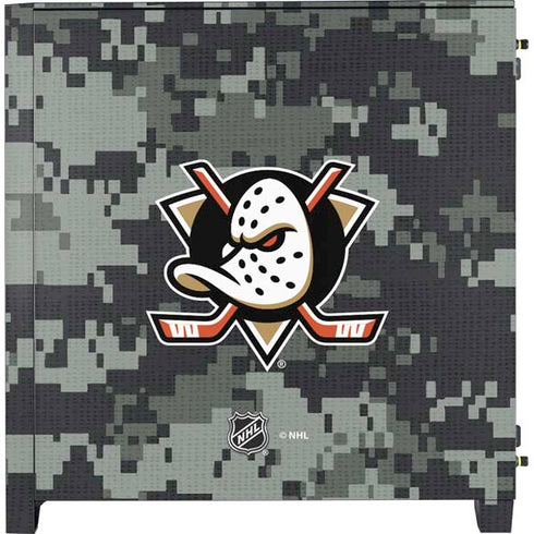 NHL Anaheim Ducks Camo Corsair 4000D Tempered Glass Mid-Tower ATX Case Skin