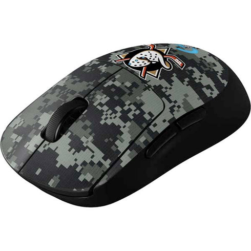 NHL Anaheim Ducks Camo G Pro Wireless Gaming Mouse Skin