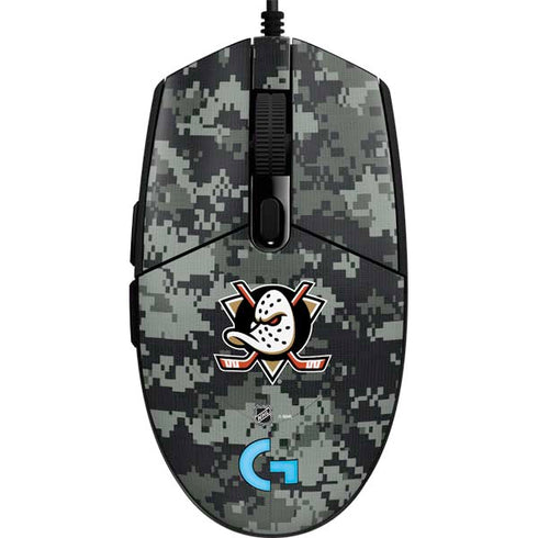 NHL Anaheim Ducks Camo G203 Prodigy RGB Wired Gaming Mouse Skin