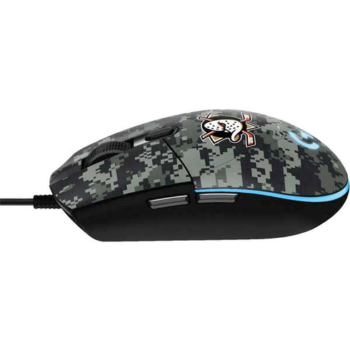 NHL Anaheim Ducks Camo G203 Prodigy RGB Wired Gaming Mouse Skin