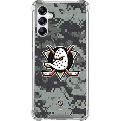 NHL Anaheim Ducks Camo Gabb Phone 4 Clear Case