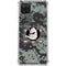 NHL Anaheim Ducks Camo Galaxy A12 Clear Case