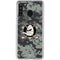 NHL Anaheim Ducks Camo Galaxy A21 Clear Case