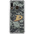 NHL Anaheim Ducks Camo Galaxy A30 Clear Case