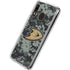 NHL Anaheim Ducks Camo Galaxy A30 Clear Case
