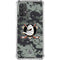 NHL Anaheim Ducks Camo Galaxy A32 5G Clear Case