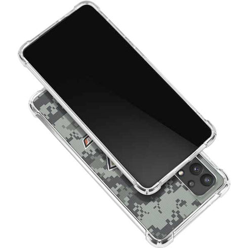 NHL Anaheim Ducks Camo Galaxy A32 5G Clear Case