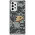 NHL Anaheim Ducks Camo Galaxy A33 5G Clear Case