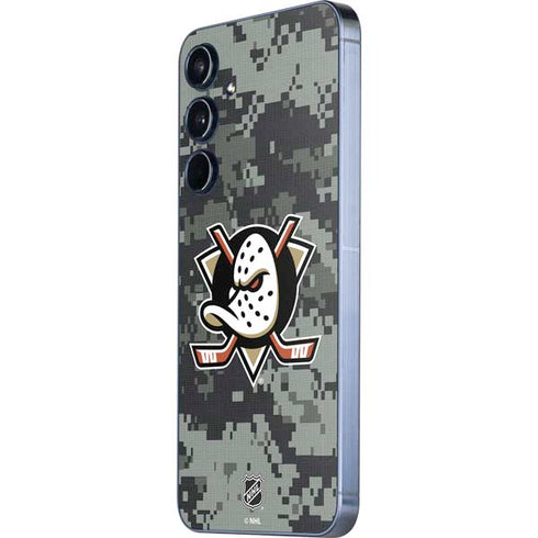 NHL Anaheim Ducks Camo Galaxy A35 5G Skin