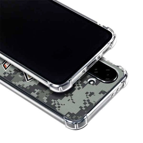 NHL Anaheim Ducks Camo Galaxy A36 5G Clear Case