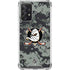NHL Anaheim Ducks Camo Galaxy A72 5G Clear Case