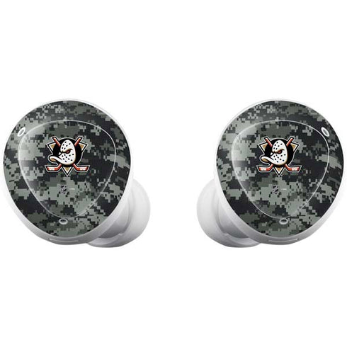 NHL Anaheim Ducks Camo Galaxy Buds Plus Skin
