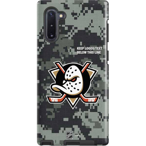 NHL Anaheim Ducks Camo Galaxy Note 10 Pro Case