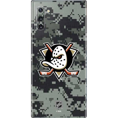 NHL Anaheim Ducks Camo Galaxy Note 10 Skin