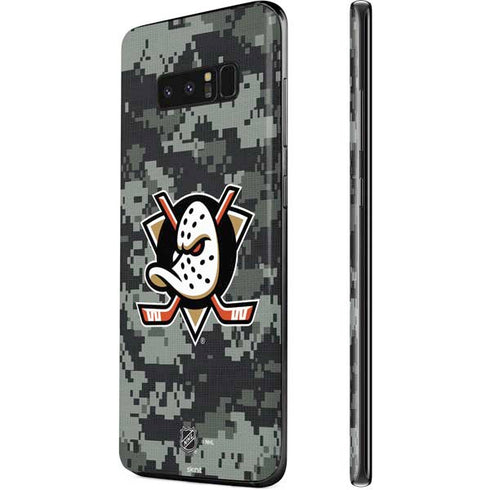 NHL Anaheim Ducks Camo Galaxy Note 8 Skin