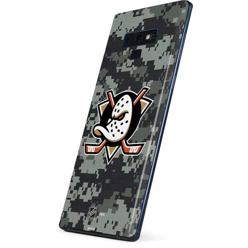 NHL Anaheim Ducks Camo Galaxy Note 9 Skin
