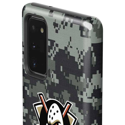 NHL Anaheim Ducks Camo Galaxy Note20 5G Pro Case
