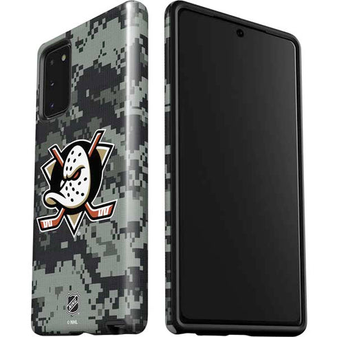 NHL Anaheim Ducks Camo Galaxy Note20 5G Pro Case