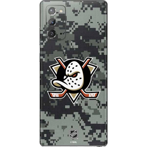 NHL Anaheim Ducks Camo Galaxy Note20 5G Skin