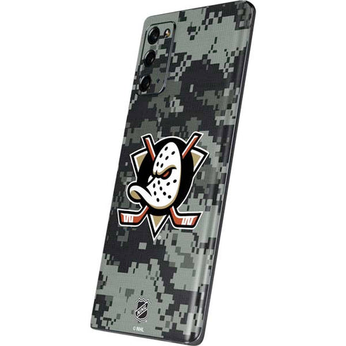NHL Anaheim Ducks Camo Galaxy Note20 5G Skin