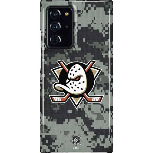 NHL Anaheim Ducks Camo Galaxy Note20 Ultra 5G Lite Case
