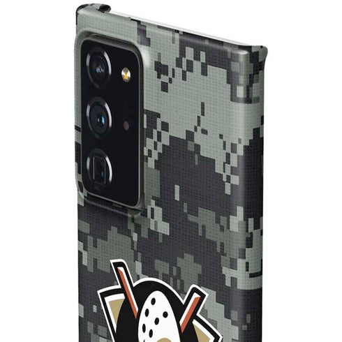 NHL Anaheim Ducks Camo Galaxy Note20 Ultra 5G Lite Case