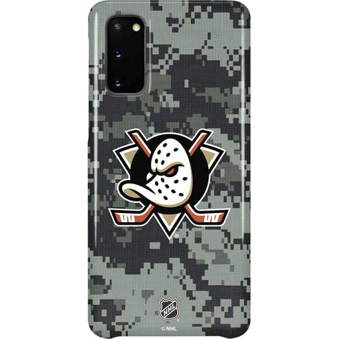 NHL Anaheim Ducks Camo Galaxy S20 Lite Case