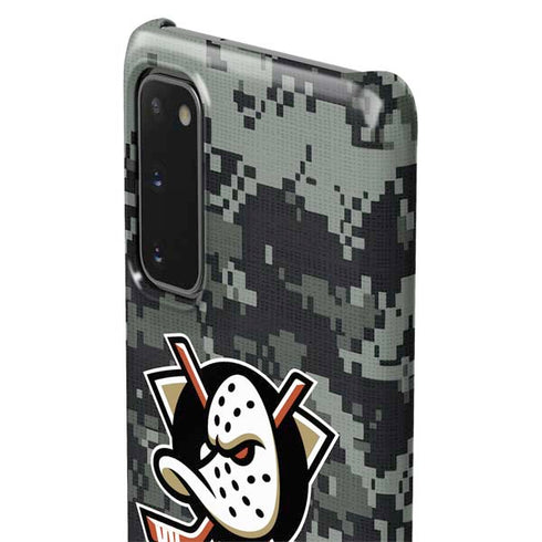 NHL Anaheim Ducks Camo Galaxy S20 Lite Case