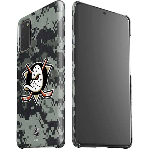 NHL Anaheim Ducks Camo Galaxy S20 Lite Case