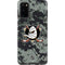 NHL Anaheim Ducks Camo Galaxy S20 Pro Case
