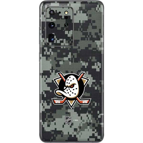 NHL Anaheim Ducks Camo Galaxy S20 Ultra 5G Skin