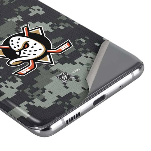 NHL Anaheim Ducks Camo Galaxy S20 Ultra 5G Skin
