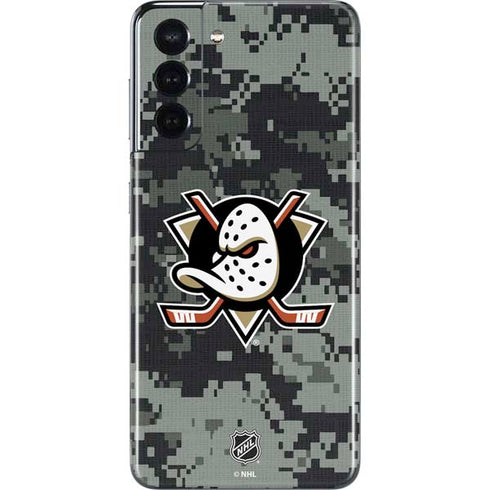 NHL Anaheim Ducks Camo Galaxy S21 5G Skin