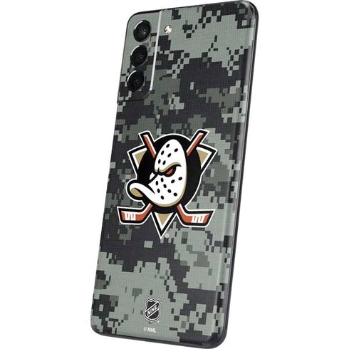 NHL Anaheim Ducks Camo Galaxy S21 5G Skin