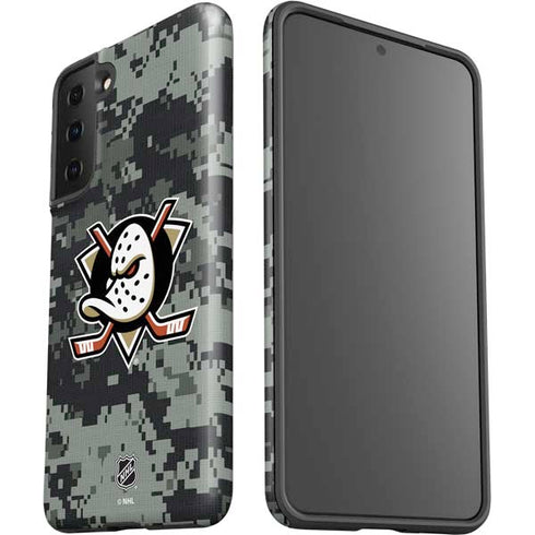 NHL Anaheim Ducks Camo Galaxy S21 Plus 5G Pro Case