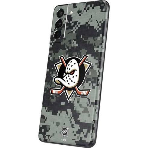 NHL Anaheim Ducks Camo Galaxy S21 Plus 5G Skin