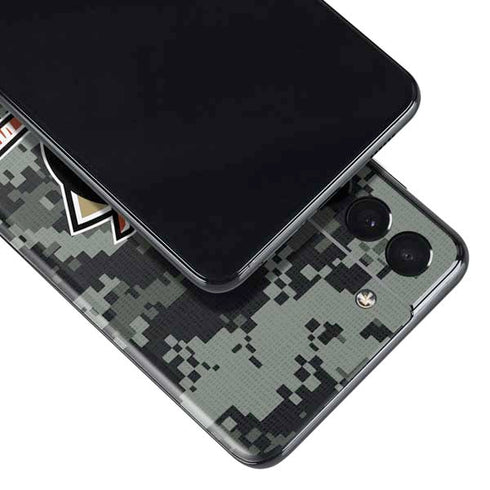 NHL Anaheim Ducks Camo Galaxy S21 Plus 5G Skin