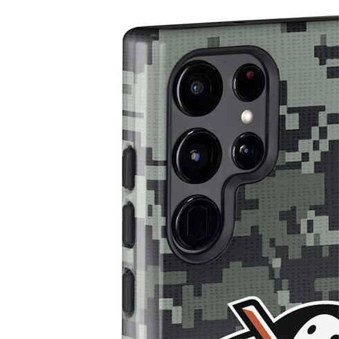 NHL Anaheim Ducks Camo Galaxy S22 Ultra Pro Case